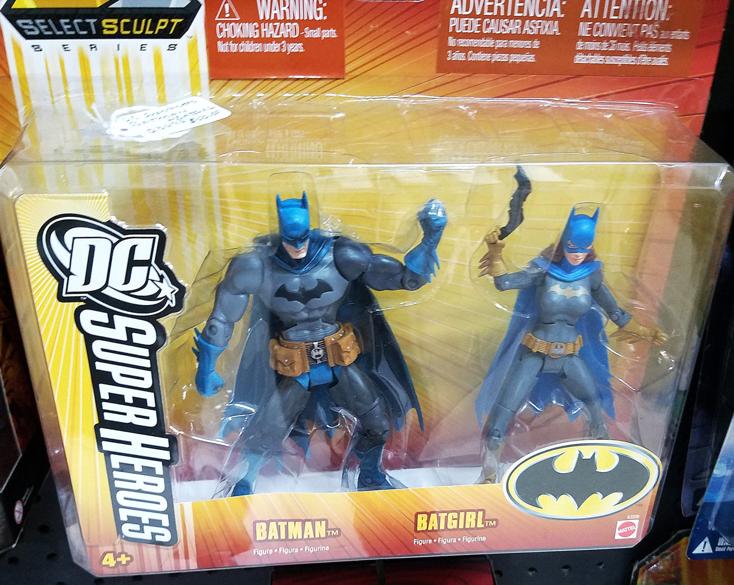DC Superheroes S3 Action Figures: Batman & Batgirl