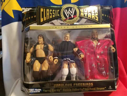 WWE Classic Action Figures - The Fabulous Freebirds three pack