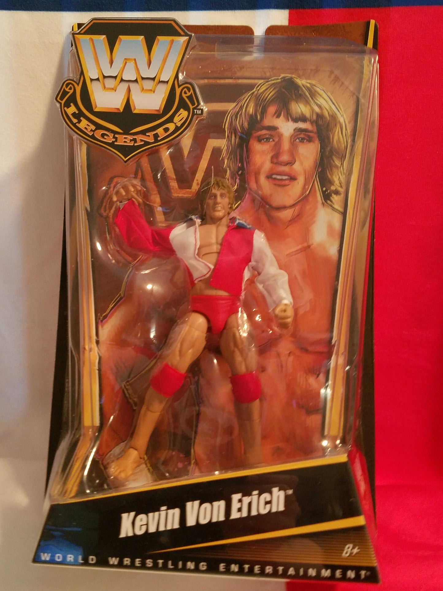 Mattel / WWE Kevin Von Erich Legends Action Figure