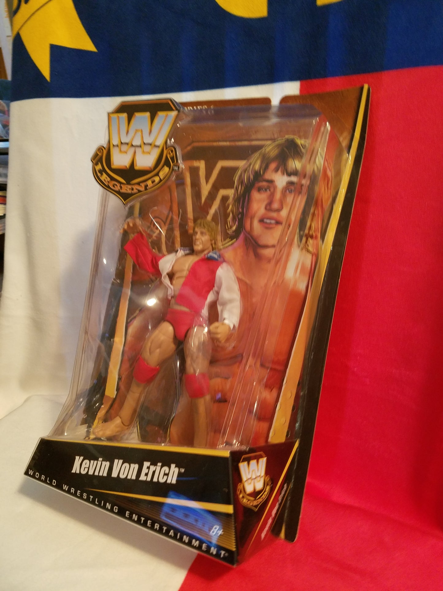 Mattel / WWE Kevin Von Erich Legends Action Figure