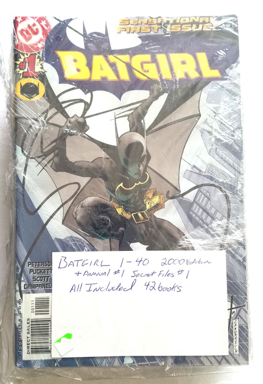 DC Comics Batgirl issues 1 -40 from 2000 -2001
