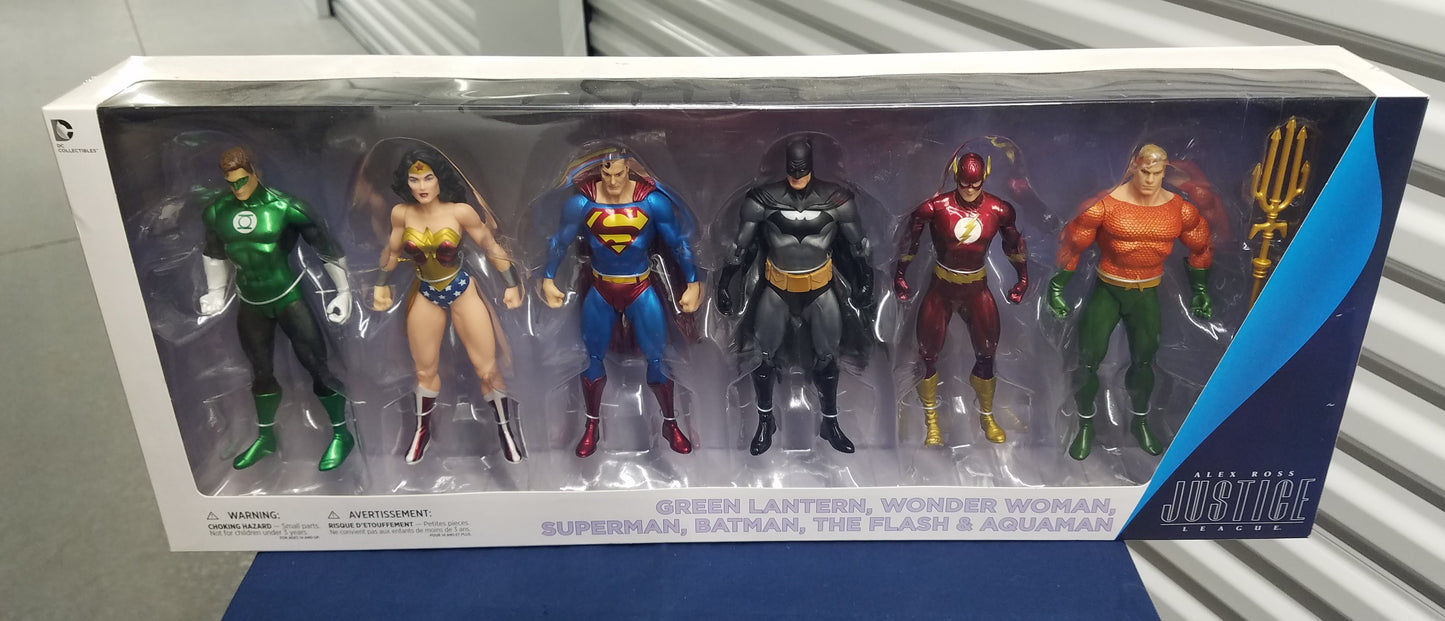 The DC Collectables Alex Ross Justice League Six Box Set