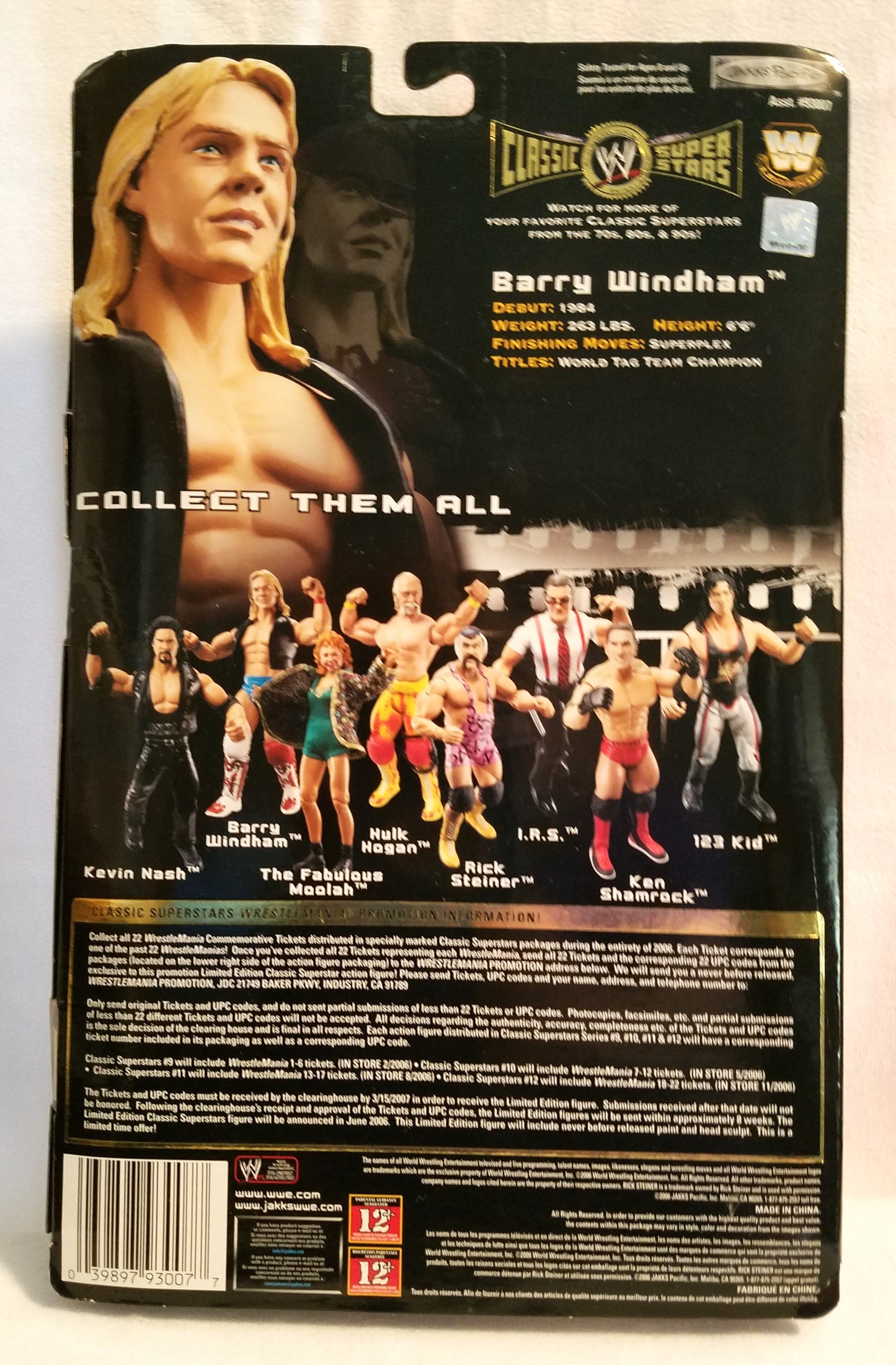 Jakks / WWE Classic Superstars Action Figures The Four Horsemen, Flair, Windham, Anderson, Blanchard