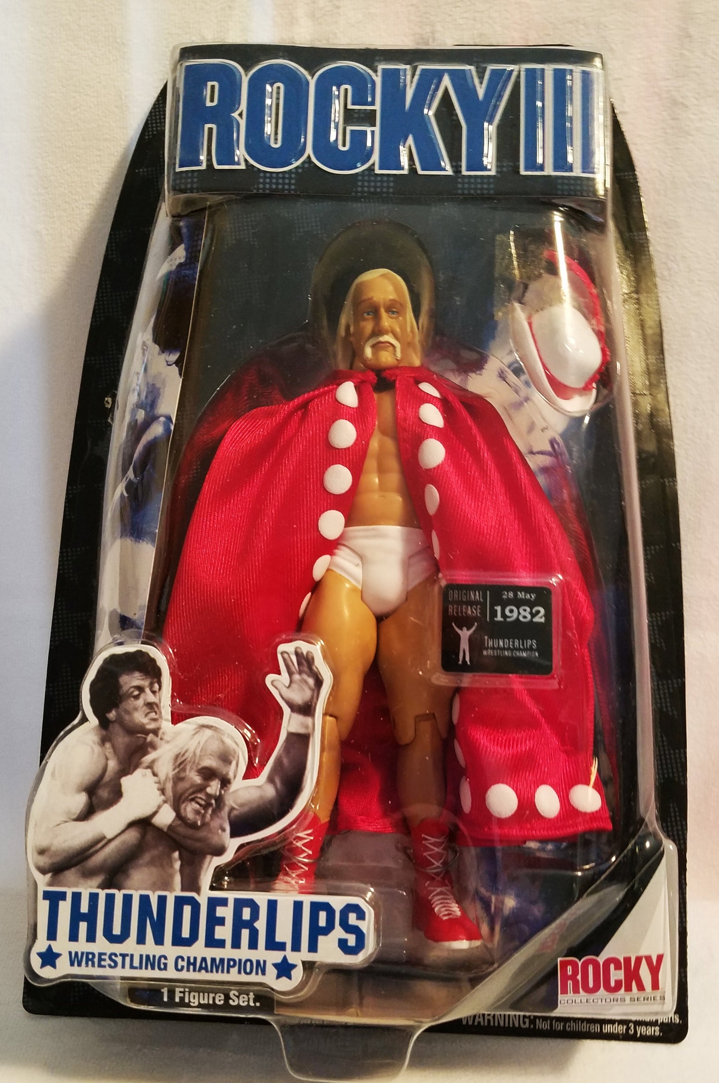 Jakks Pacific / Rocky Series Thunderlips (Hulk Hogan) Action Figure
