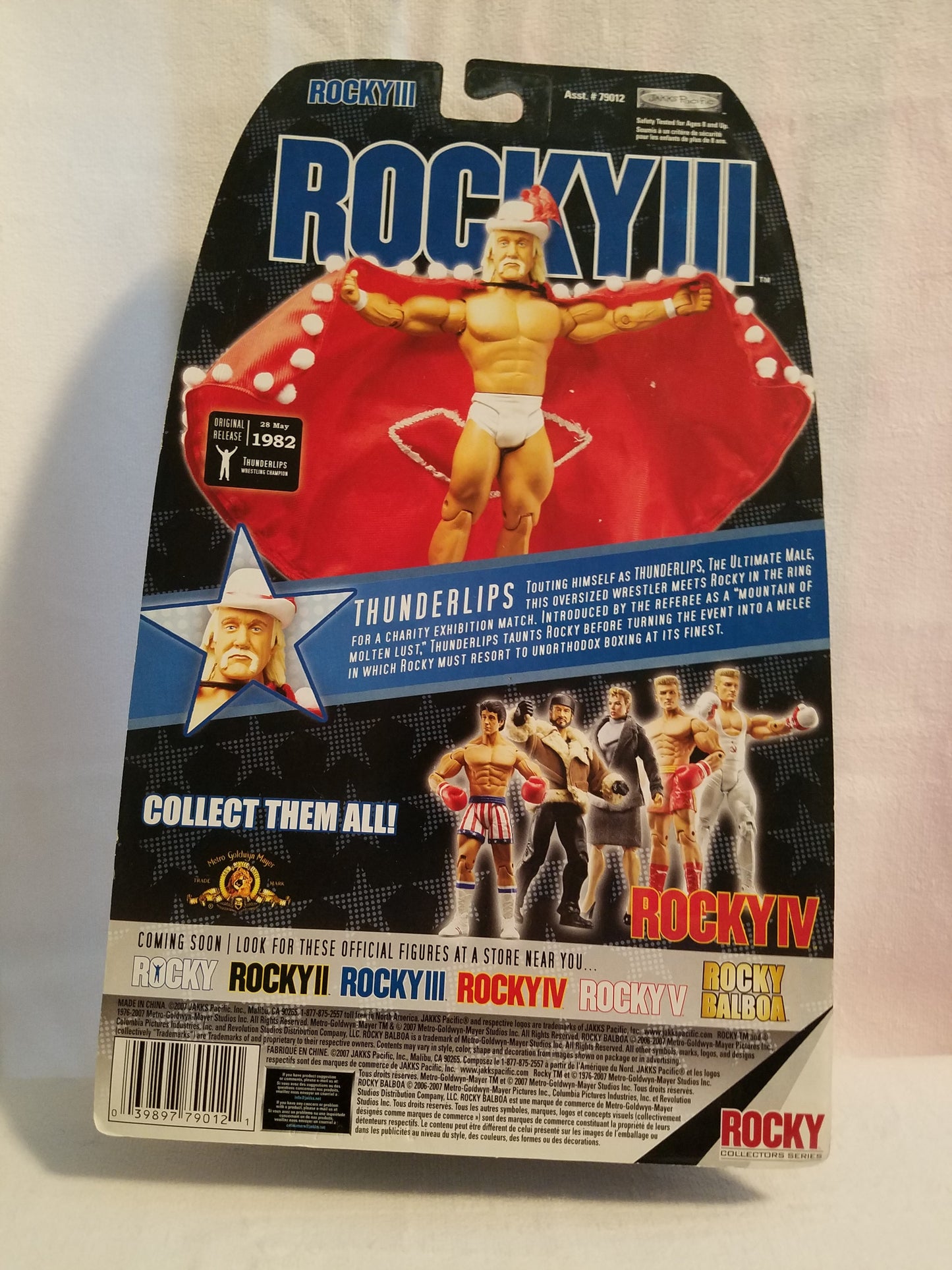 Jakks Pacific / Rocky Series Thunderlips (Hulk Hogan) Action Figure