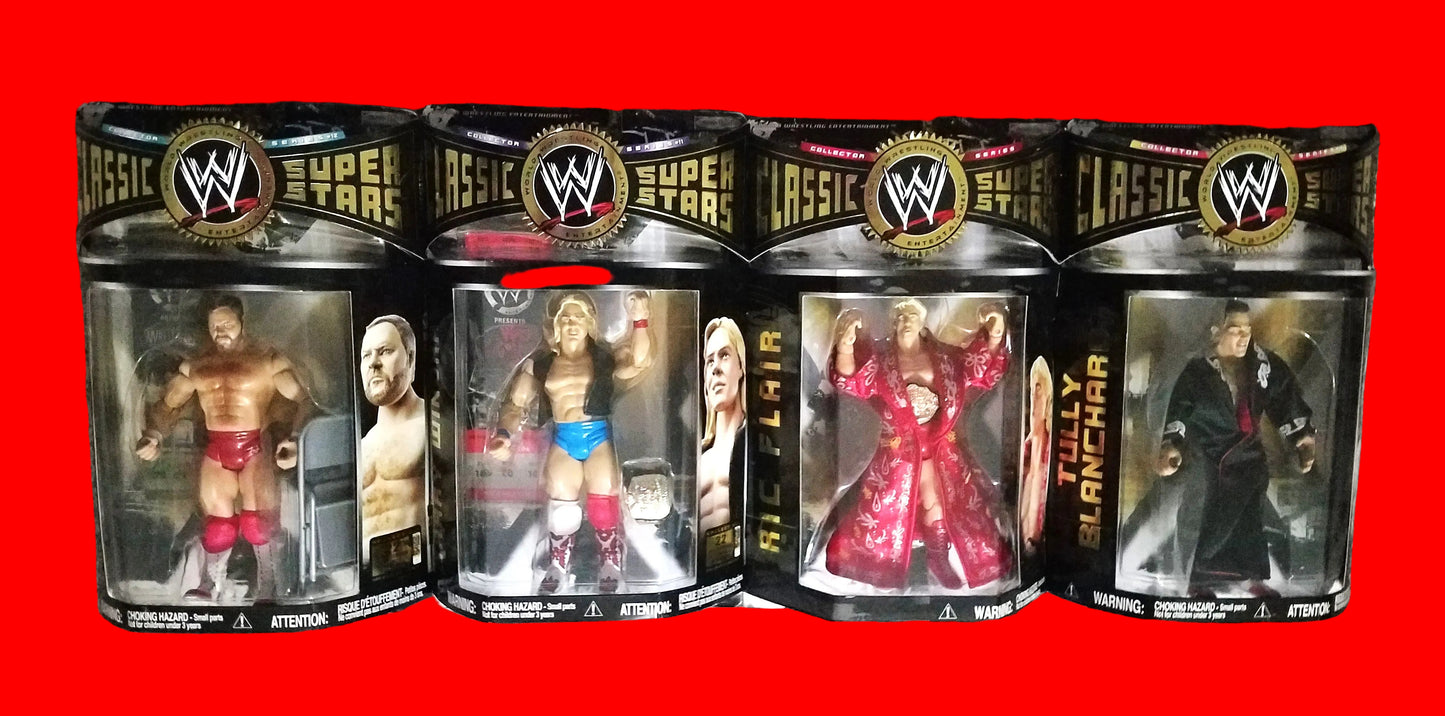 Jakks / WWE Classic Superstars Action Figures The Four Horsemen, Flair, Windham, Anderson, Blanchard